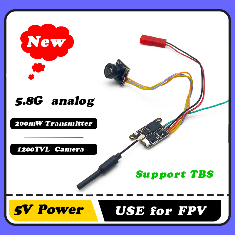 Drone Transmitter - كاميرا SLONWAKE 5.8G 1200TVL FPV VTX
