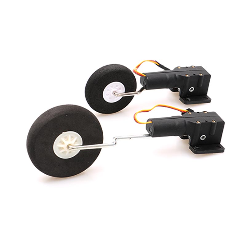 قطعتان من محاور التحكم الكهربا - مراجعة Drone Landing Gear وسعره
