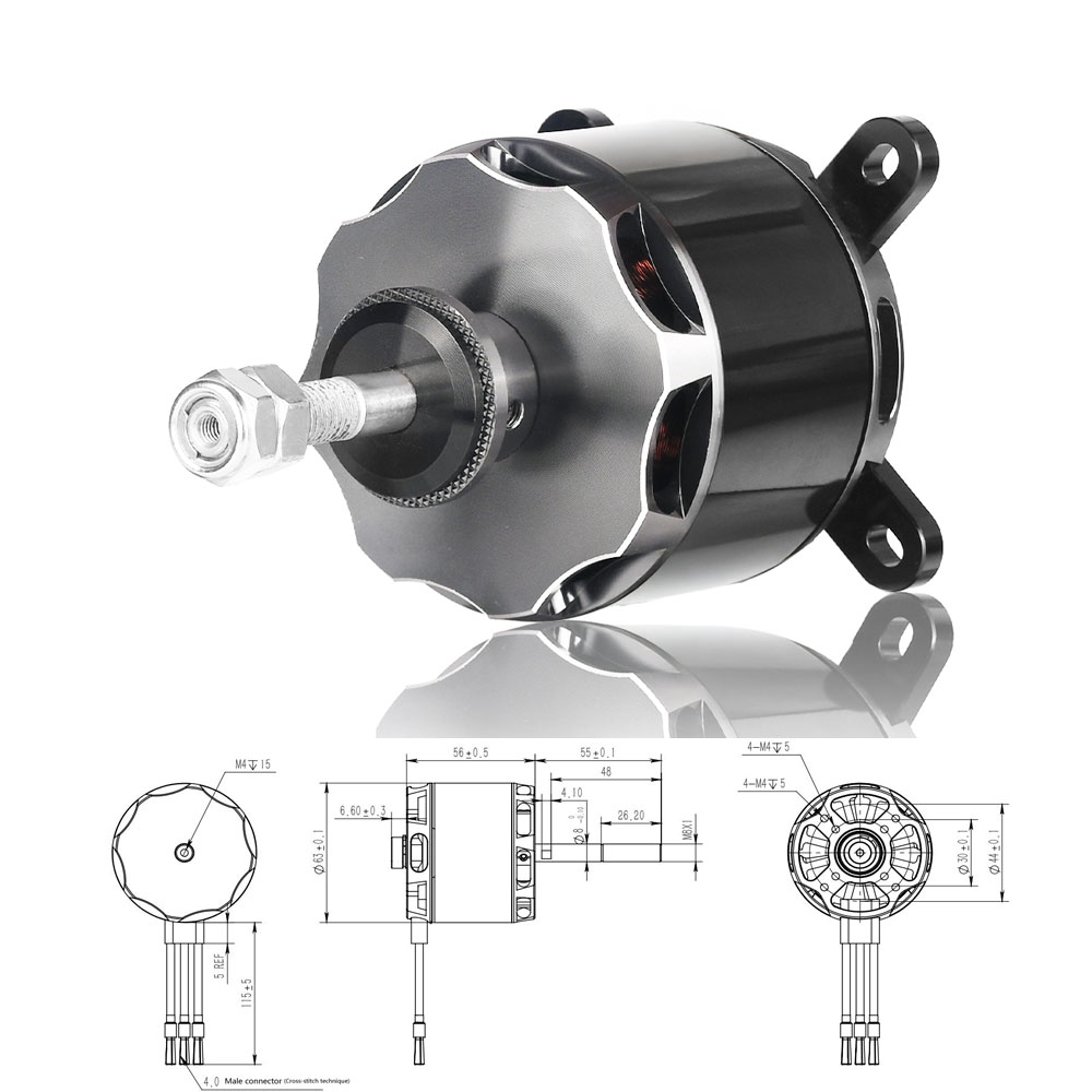 محرك LJ5330 عالي الطاقة 3500 و - مراجعة Drone Motor وسعره