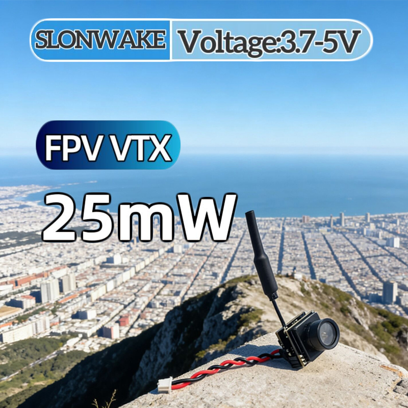 جهاز إرسال فيديو مدمج SLONWAKE - مراجعة Drone Transmitter وسعره