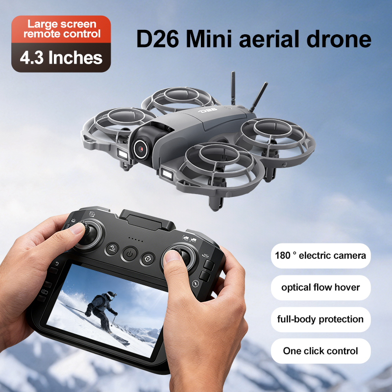 طائرة بدون طيار D26 بدقة 4K لل - مراجعة Drone Gimbal وسعره
