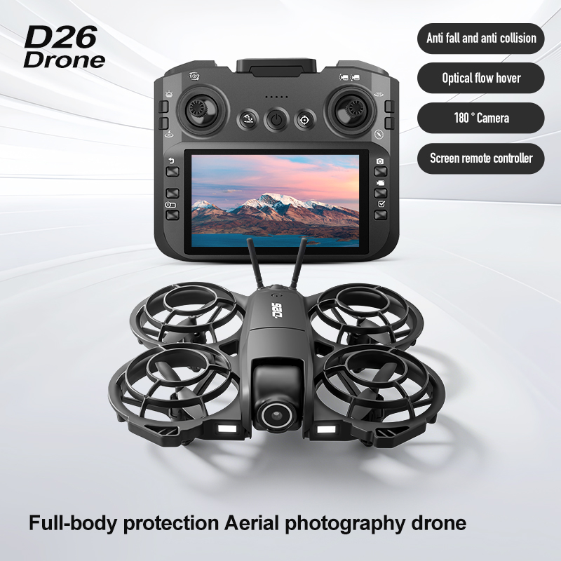 طائرة بدون طيار D26 بدقة 4K لل - مراجعة Drone Gimbal وسعره