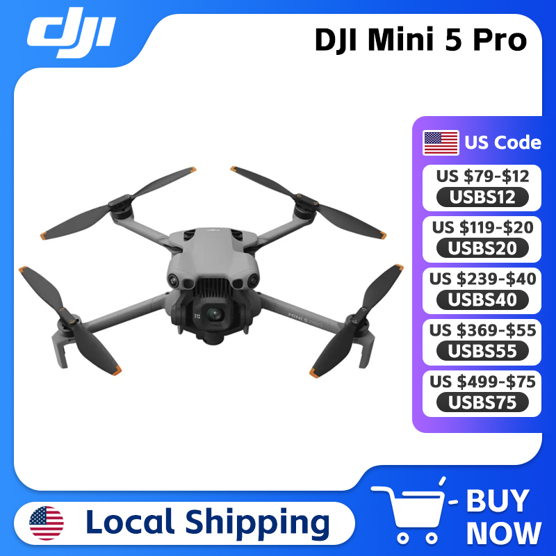 كاميرا DJI Mini 5 Pro مقاس 1 ب - مراجعة Dji Drone Mini 3 وسعره